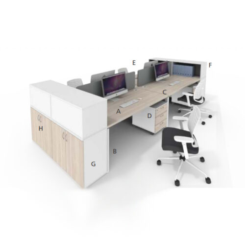 InTen Bench Desking